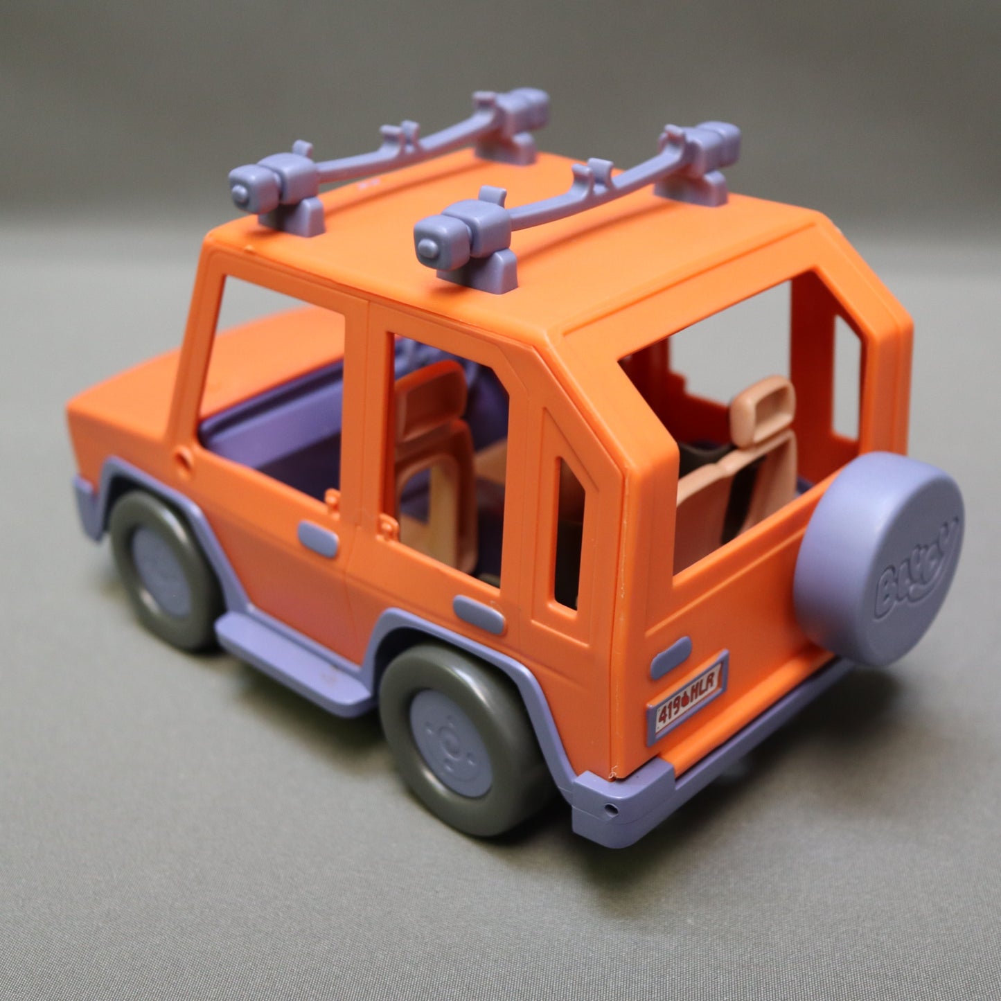 ToysBluey Heeler Family 4WD SUV Vehicle Toy Orange Cruiser Roof Rack Replacement