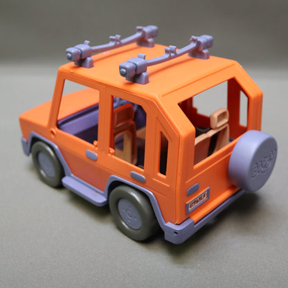 ToysBluey Heeler Family 4WD SUV Vehicle Toy Orange Cruiser Roof Rack Replacement