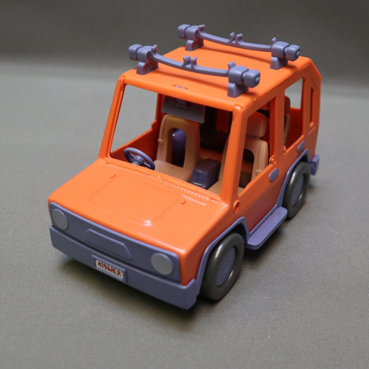 ToysBluey Heeler Family 4WD SUV Vehicle Toy Orange Cruiser Roof Rack Replacement