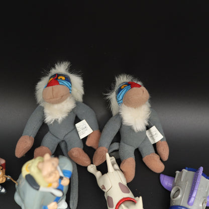 Vintage Toys Lot Disney Lion King Rafiki Mulan Peanuts Snoopy Scooby Doo Felix