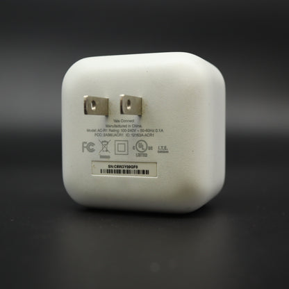 Yale Connect Wi-Fi Bridge Smart Lock Plug-In Adapter Model AC-R1 White