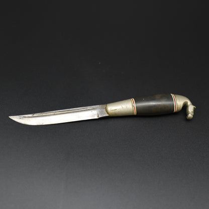Vintage Finnish Horse Head Puukko Desk Knife Letter Opener Kauhava Finland Style
