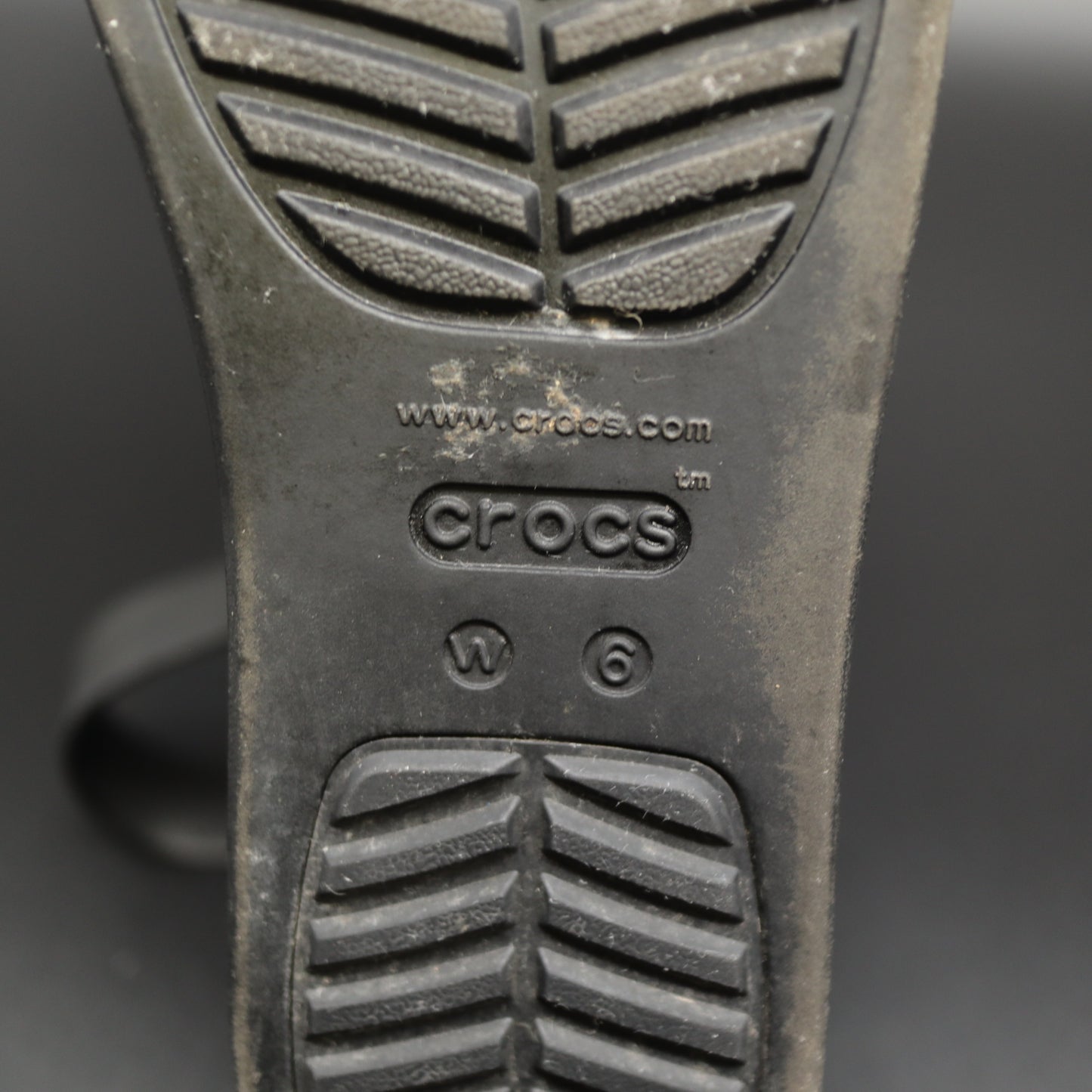 Crocs Brooklyn Low Wedge Sandals Black Platform Slingback Womens Size 6 W6