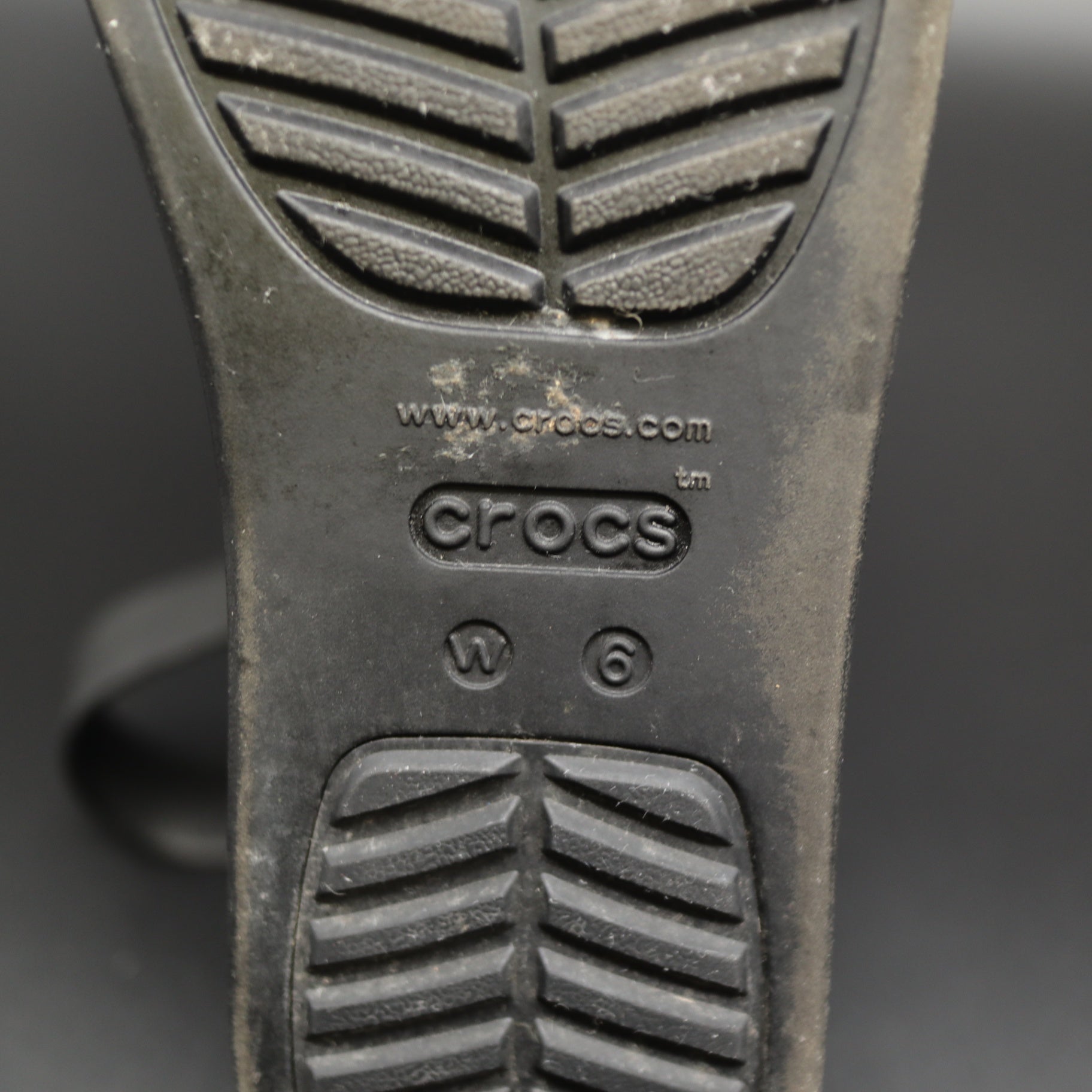 Crocs Brooklyn Low Wedge Sandals Black Platform Slingback Womens Size 6 W6