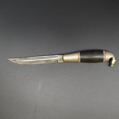 Vintage Finnish Horse Head Puukko Desk Knife Letter Opener Kauhava Finland Style