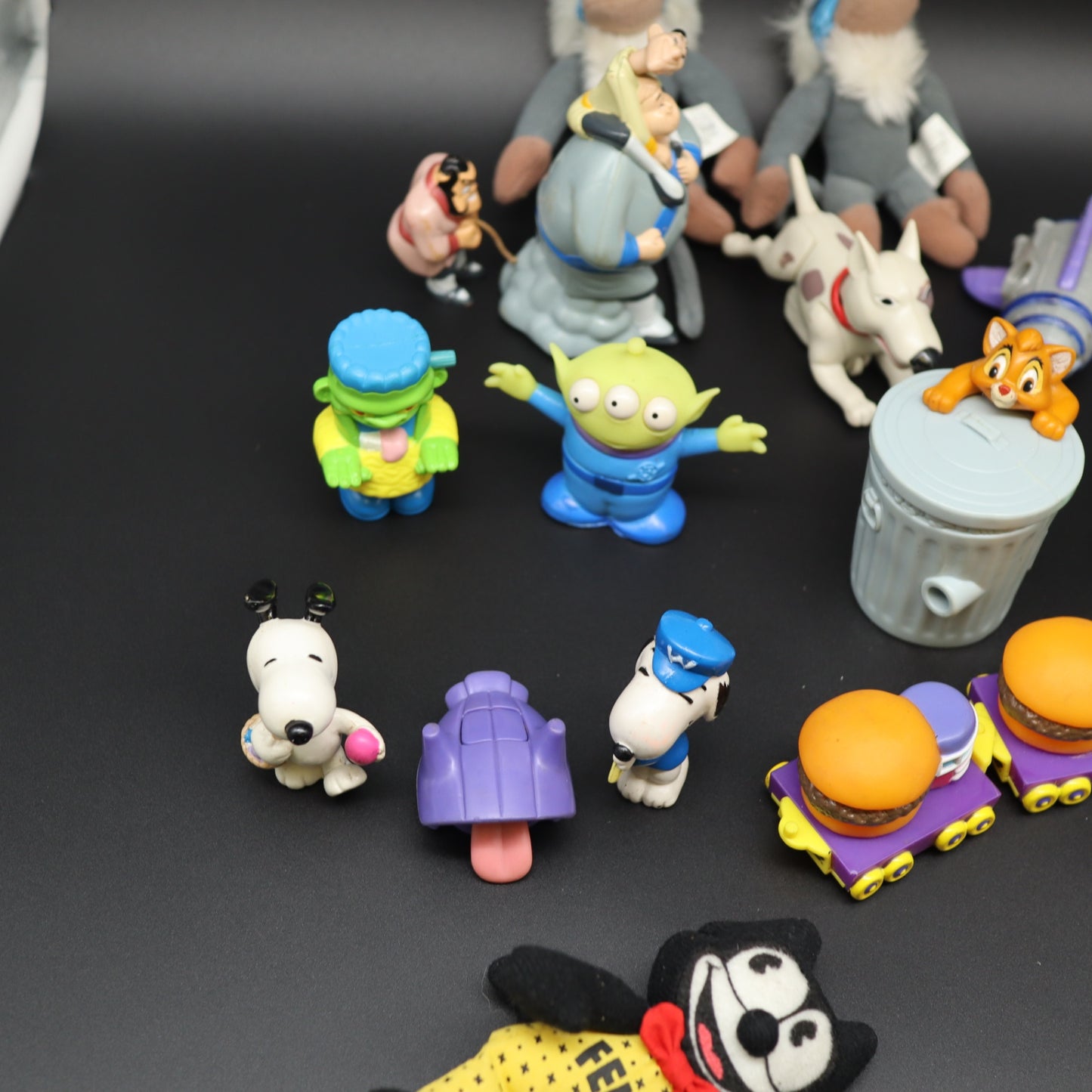 Vintage Toys Lot Disney Lion King Rafiki Mulan Peanuts Snoopy Scooby Doo Felix