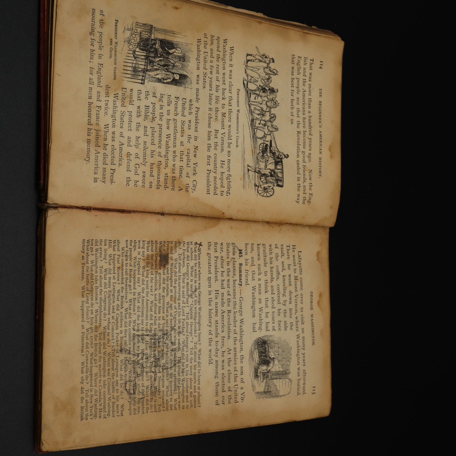 The Beginners American History Antique Book 1900 DH Montgomery Ginn Company