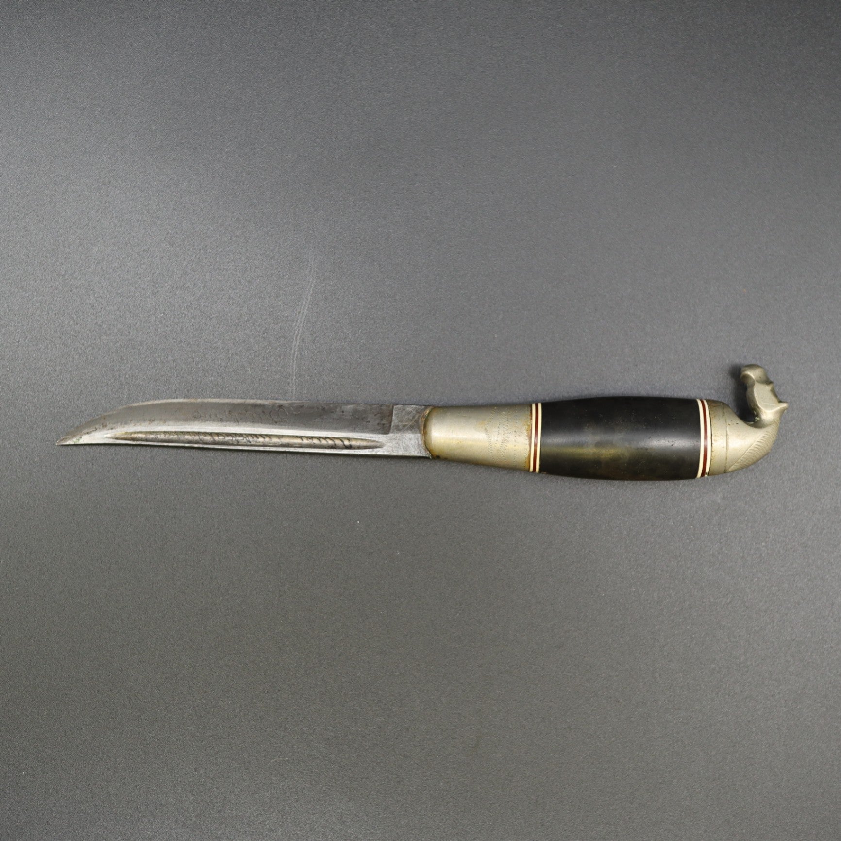 Vintage Finnish Horse Head Puukko Desk Knife Letter Opener Kauhava Finland Style