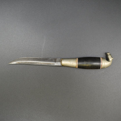 Vintage Finnish Horse Head Puukko Desk Knife Letter Opener Kauhava Finland Style