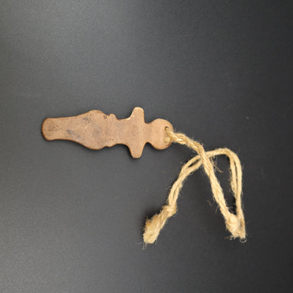 Neolithic Cucuteni Trypillia Goddess Fertility Idol Clay Terracotta Pendant