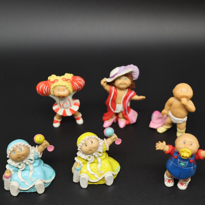 Vintage Cabbage Patch Kids Mini PVC Figurines Lot 80s Collectibles Xavier Roberts