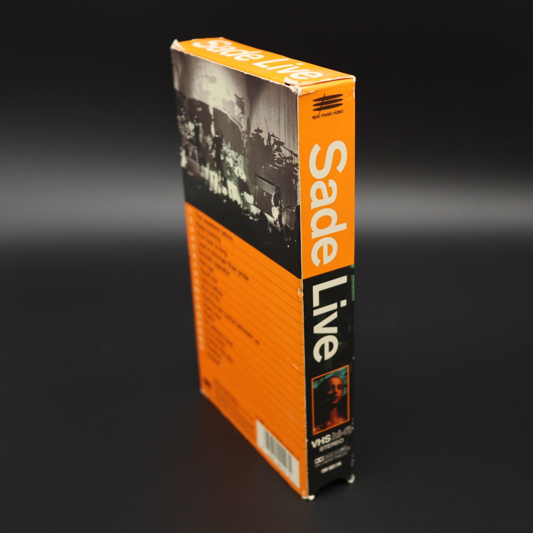 Sade Live VHS Tape 1994 Epic Music Video Concert Performance Smooth Operator