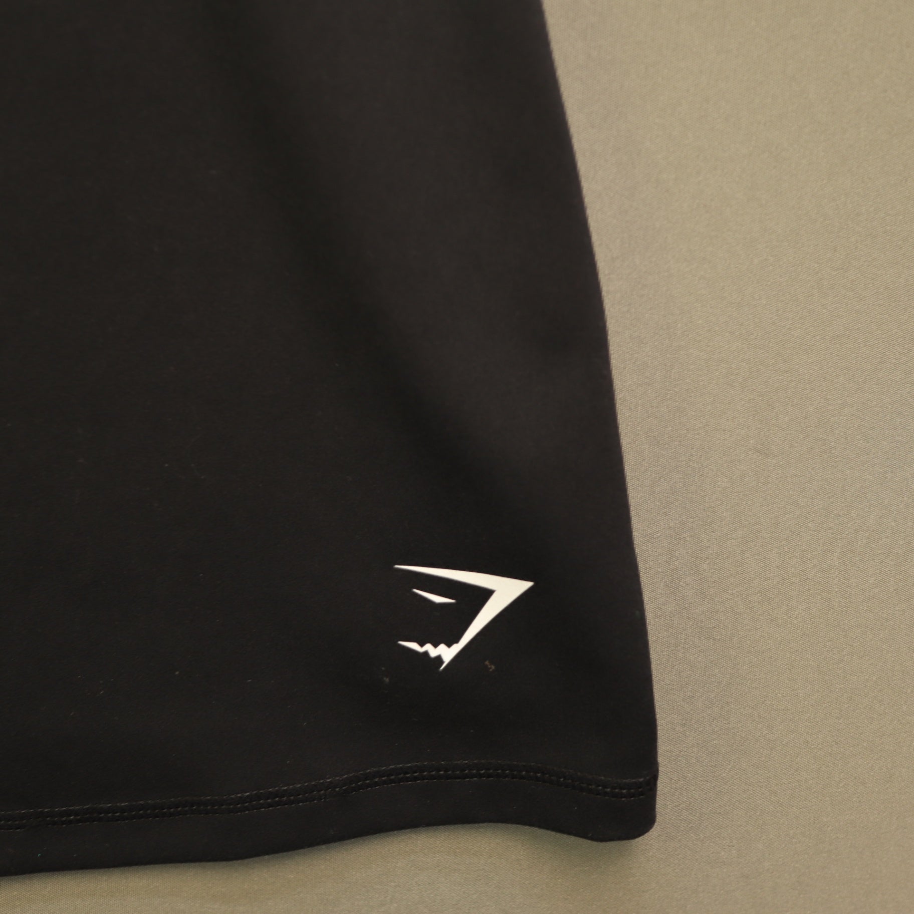 Gymshark Scoop Neck Athletic Tank Top Medium Black Workout Gym Top