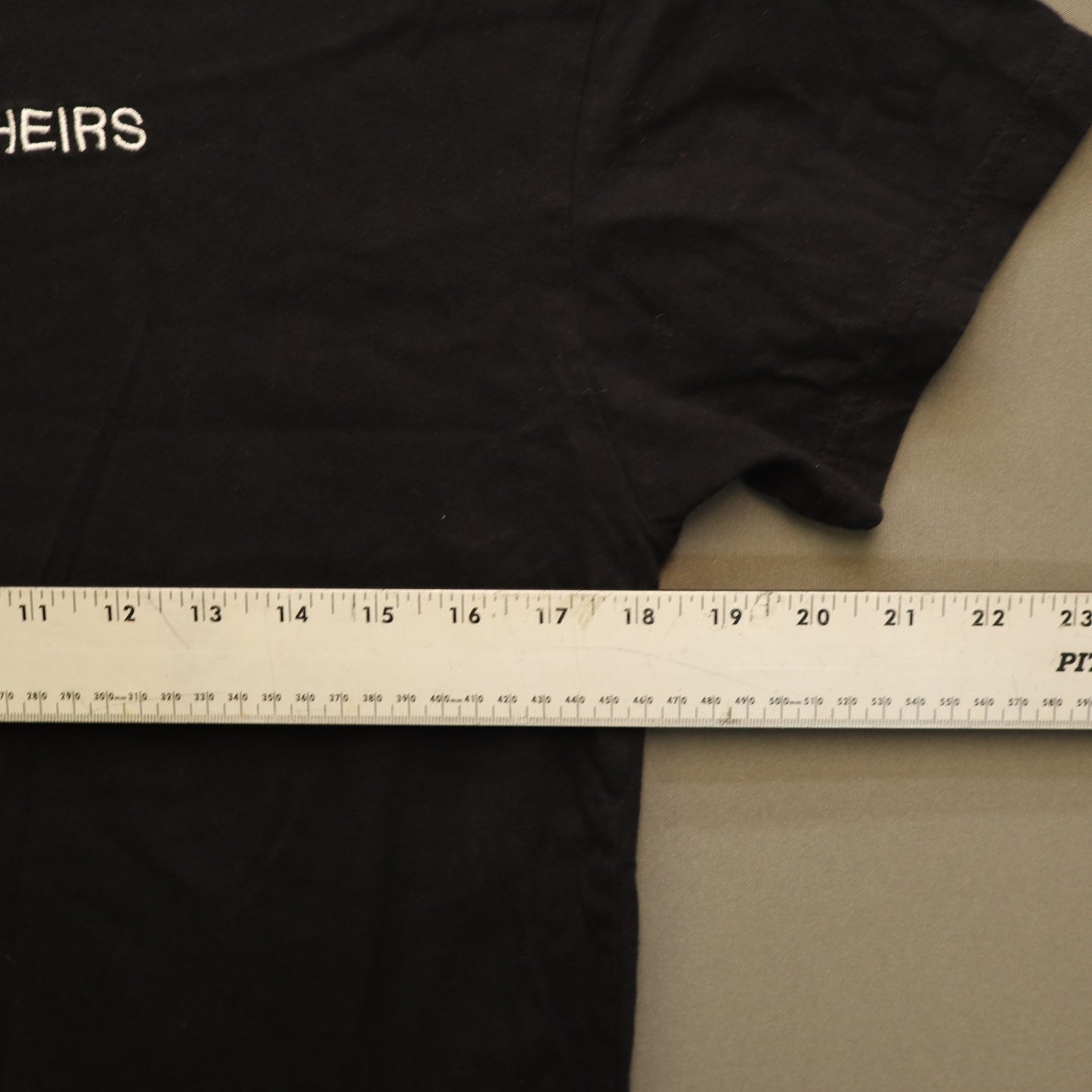 Gender Fluid They/Them/Theirs Embroidered T-Shirt Small Black Pride LGBTQ+ Tee
