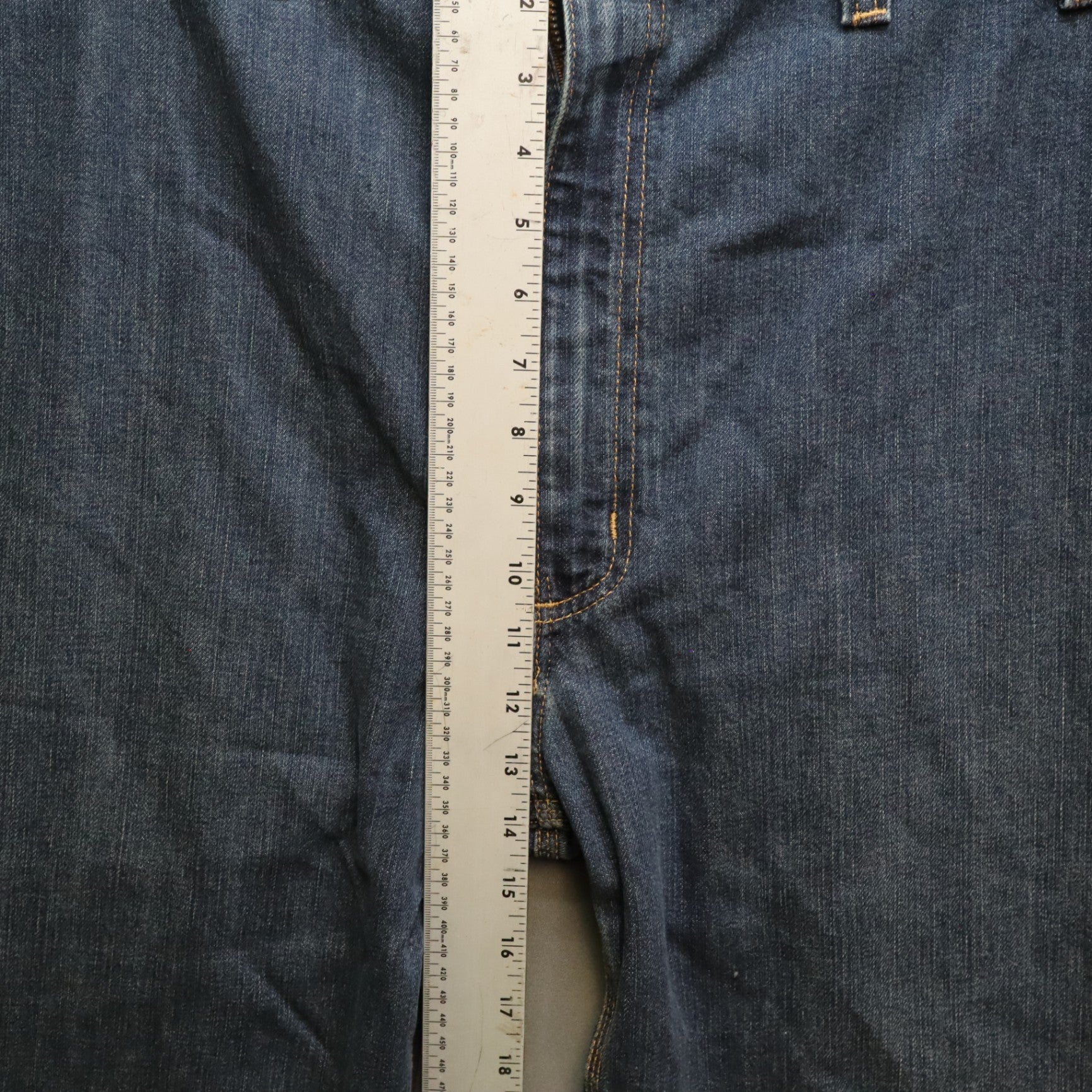 Carhartt Mens Relaxed Fit Straight Leg Jeans 50x30 Blue Workwear Denim 101483