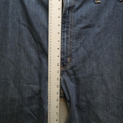 Carhartt Mens Relaxed Fit Straight Leg Jeans 50x30 Blue Workwear Denim 101483