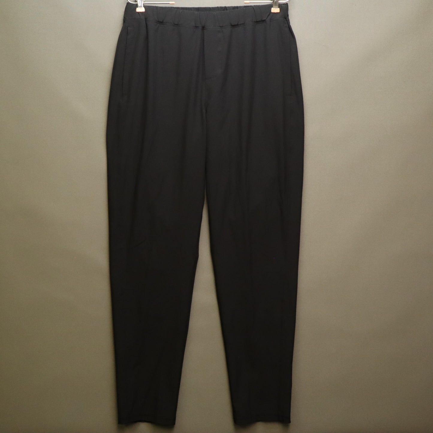 Ideology Mens Black Athletic Jogger Pants Medium Ankle Zip Reflective Strip