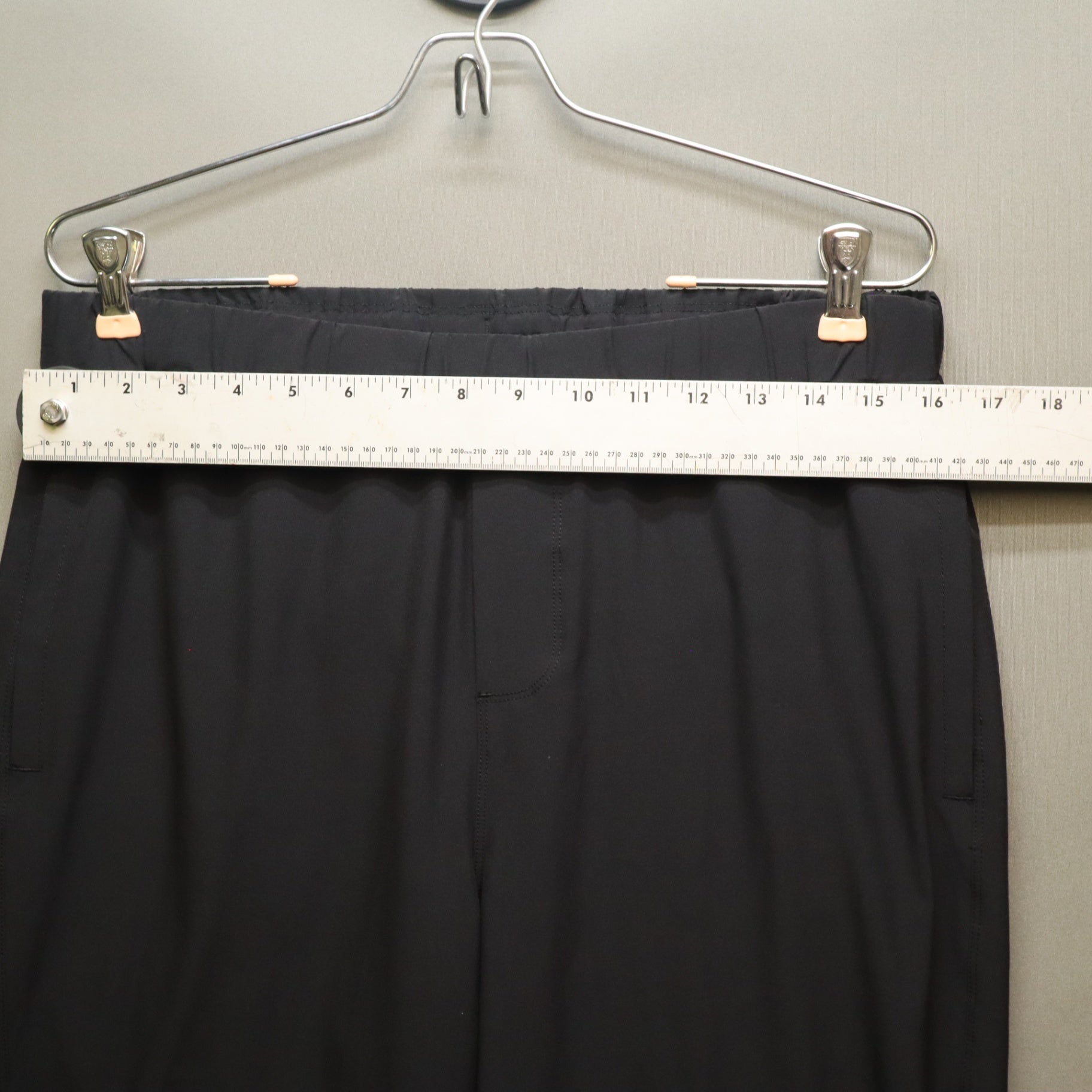 Ideology Mens Black Athletic Jogger Pants Medium Ankle Zip Reflective Strip