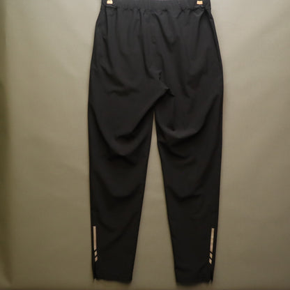 Ideology Mens Black Athletic Jogger Pants Medium Ankle Zip Reflective Strip
