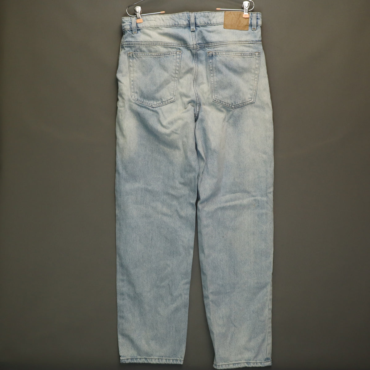 Cotton On Baggy Fit Light Wash Jeans Mens 32 Relaxed Straight Denim 100% Cotton