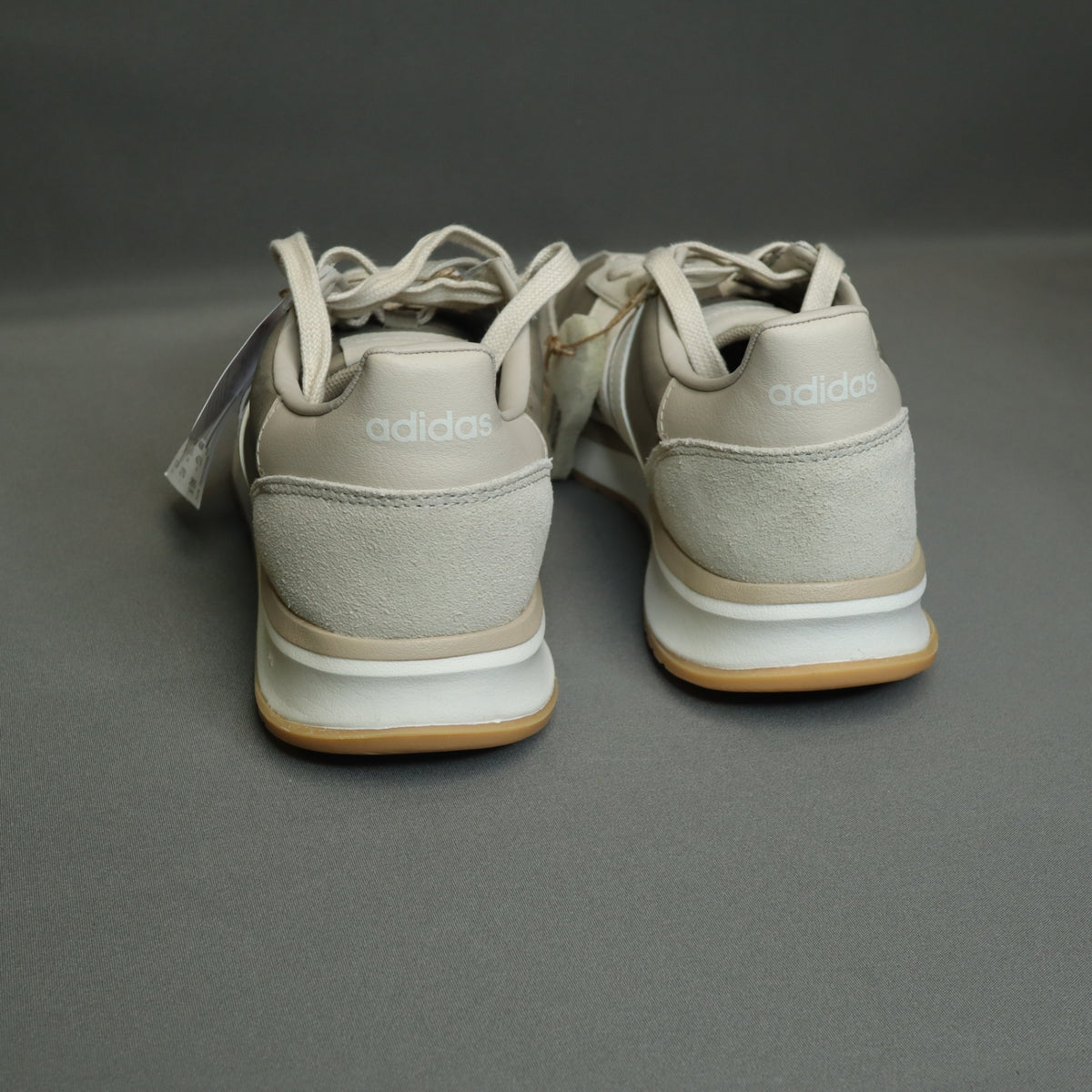 NWT Adidas Run 70s 2.0 Mens Size 10 Beige Suede Gum Sole Sneakers JS5034