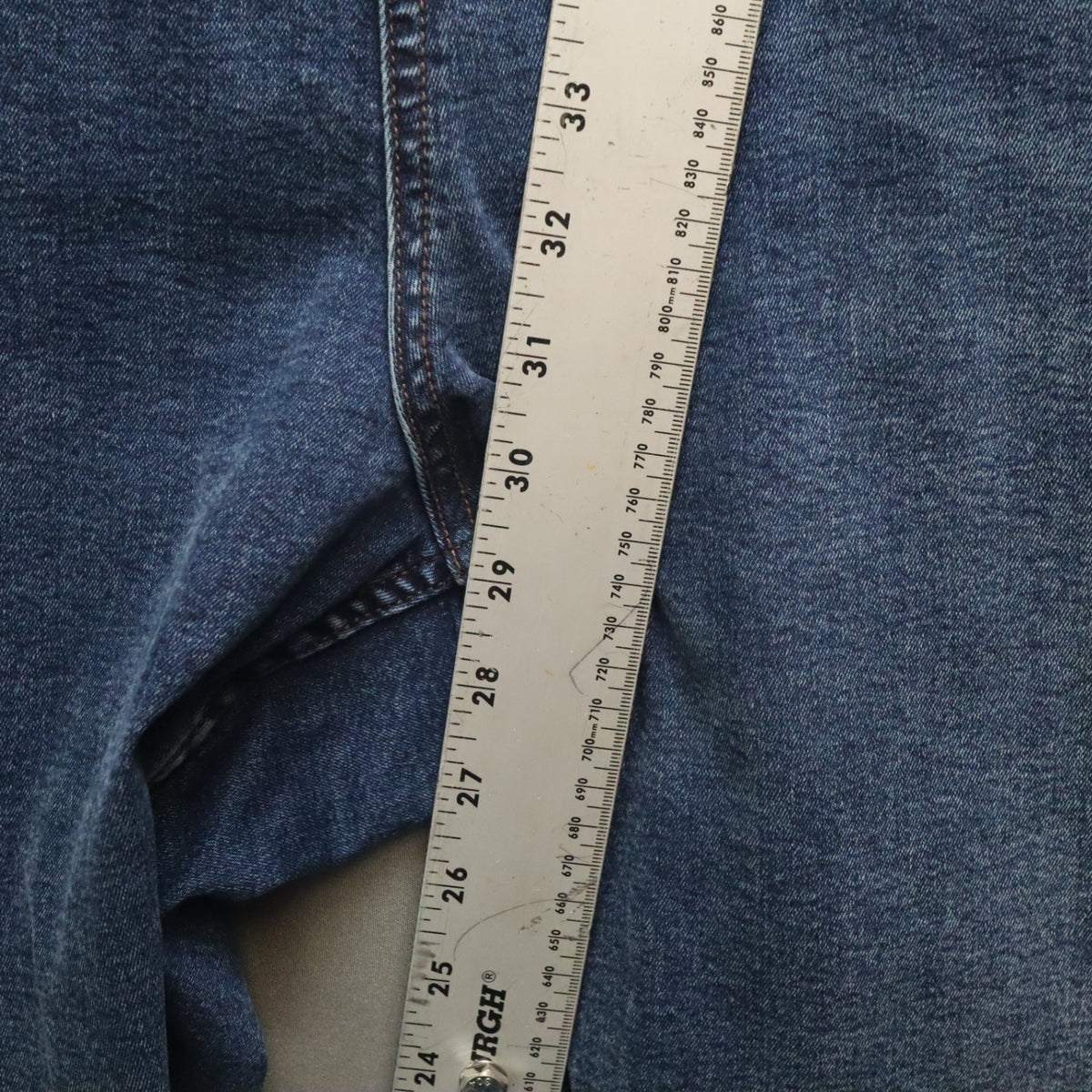 TPJ The Perfect Jean Thick Thicc Stretch Jeans Mens 50x30 Blue Athletic Fit
