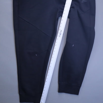 NWT Reebok Mens Slim Fit Fleece Jogger Sweatpants Black 3XL Zipper Pocket Tech