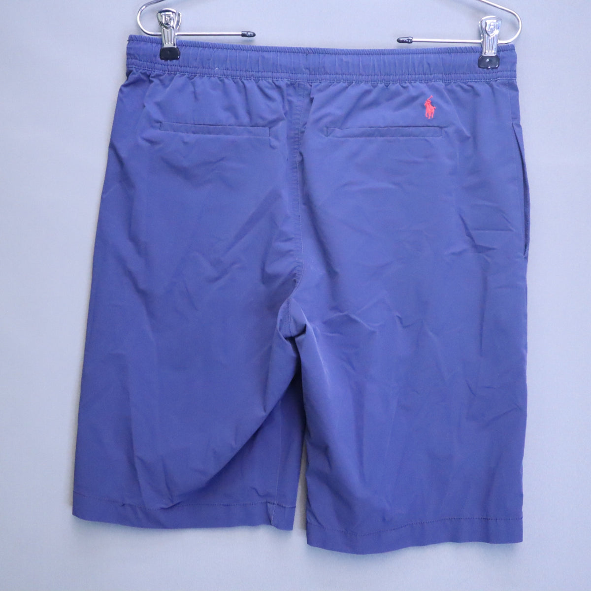 Polo Ralph Lauren Swim Trunks Boys XL 18-20 Board Shorts Blue Pink Pony Boardshort