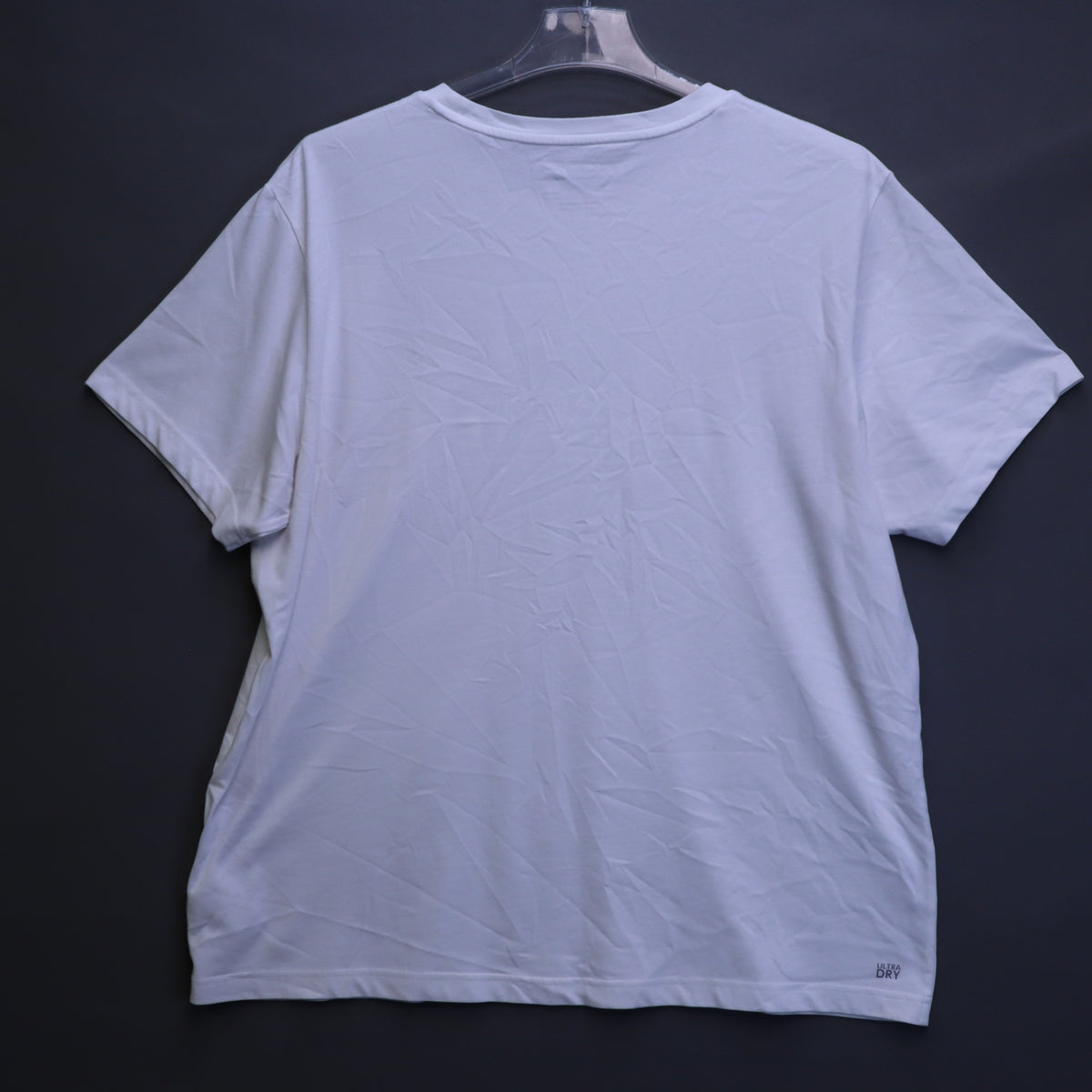 Lacoste Sport Ultra Dry Big Crocodile Logo T-Shirt Mens 3XL FR 8 White Short Sleeve