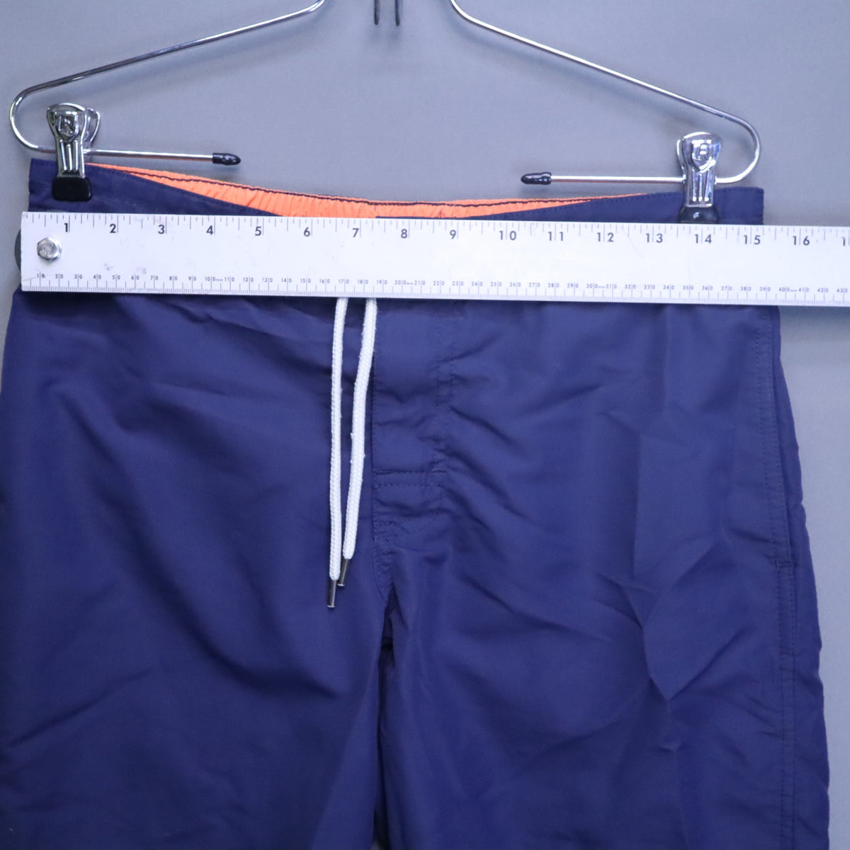 Polo Ralph Lauren Swim Trunks Boys XL 18-20 Board Shorts Navy Blue Big Pony Mesh