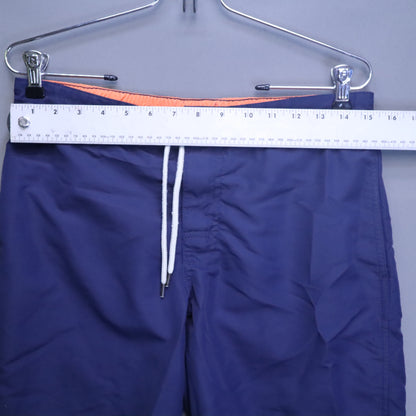 Polo Ralph Lauren Swim Trunks Boys XL 18-20 Board Shorts Navy Blue Big Pony Mesh