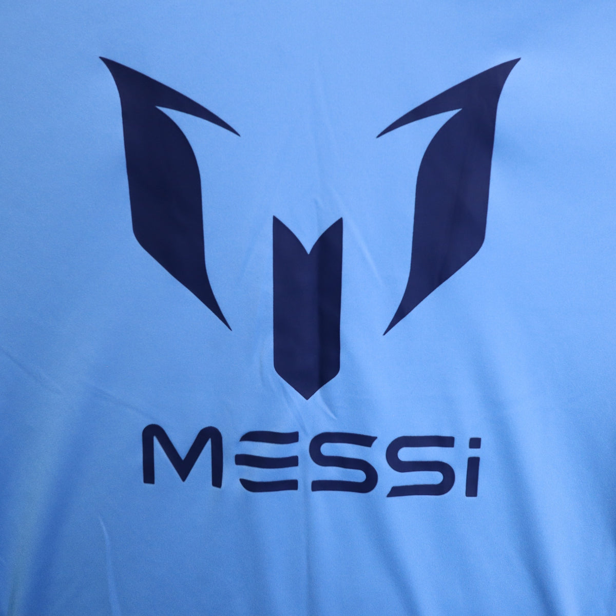 Lionel Messi Collection #10 Soccer Jersey Youth XL Light Blue Argentina Logo Tee