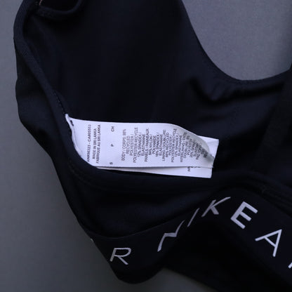 Nike Lingerie SNike Air Dri-FIT Indy Light Support Sports Bra Womens Small Black T-Back Strap