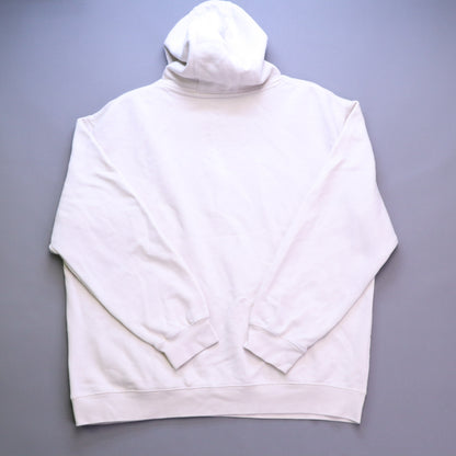 Hard Rock Cafe San Francisco Hoodie XL Cream Pastel Blue Graphic Logo Sweatshirt