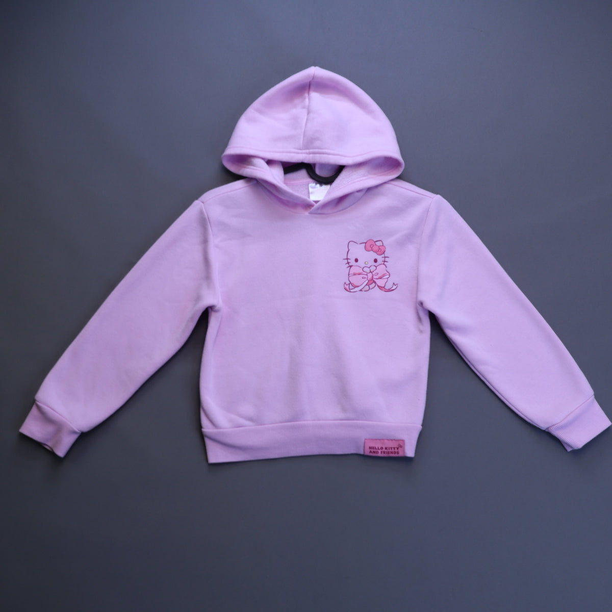 Sanrio Hello Kitty and Friends Hoodie Girls Small 6/7 Lavender Purple Pullover