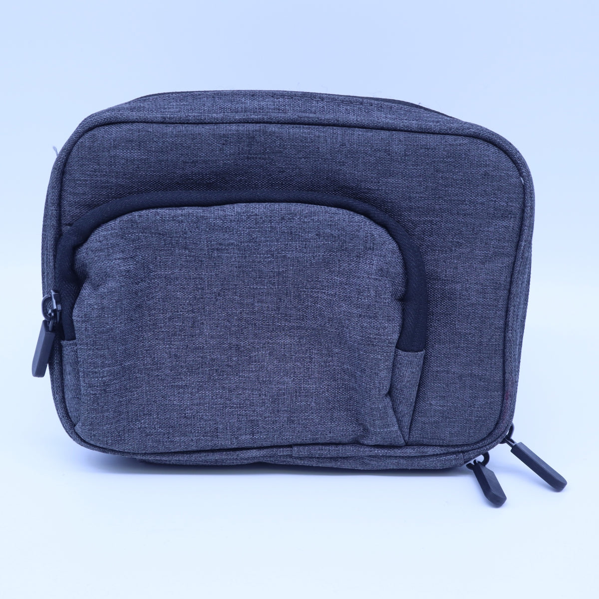NXT Tech Travel Organizer Case Modular 2-Piece Cable Accessory Pouch Heather Gray