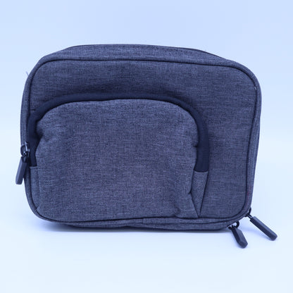 NXT Tech Travel Organizer Case Modular 2-Piece Cable Accessory Pouch Heather Gray