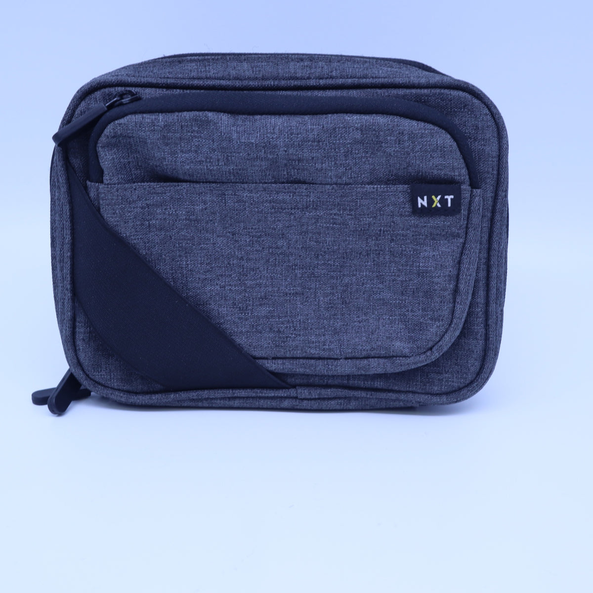 NXT Tech Travel Organizer Case Modular 2-Piece Cable Accessory Pouch Heather Gray