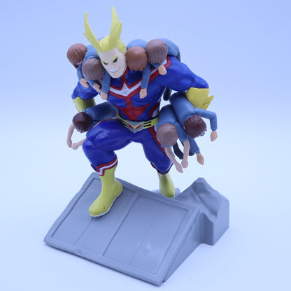 My Hero Academia All Might Mega Craftable Diorama Figure Funimation Just Toys Box
