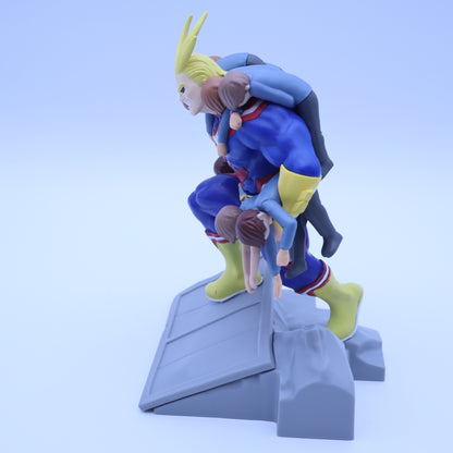 My Hero Academia All Might Mega Craftable Diorama Figure Funimation Just Toys Box