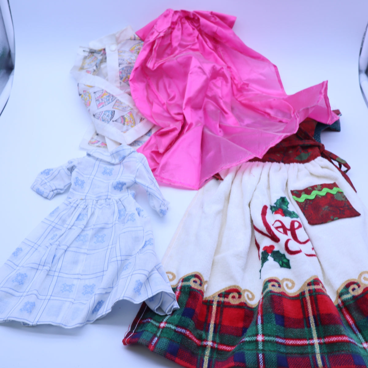 Vintage 1958 Uneeda Dollikin 19" Jointed Fashion Doll in Box Wardrobe Clothes Lot