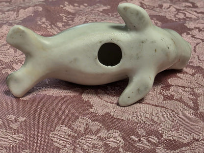 Vintage OMC Otagiri Japan Grey Seal Figurine RARE