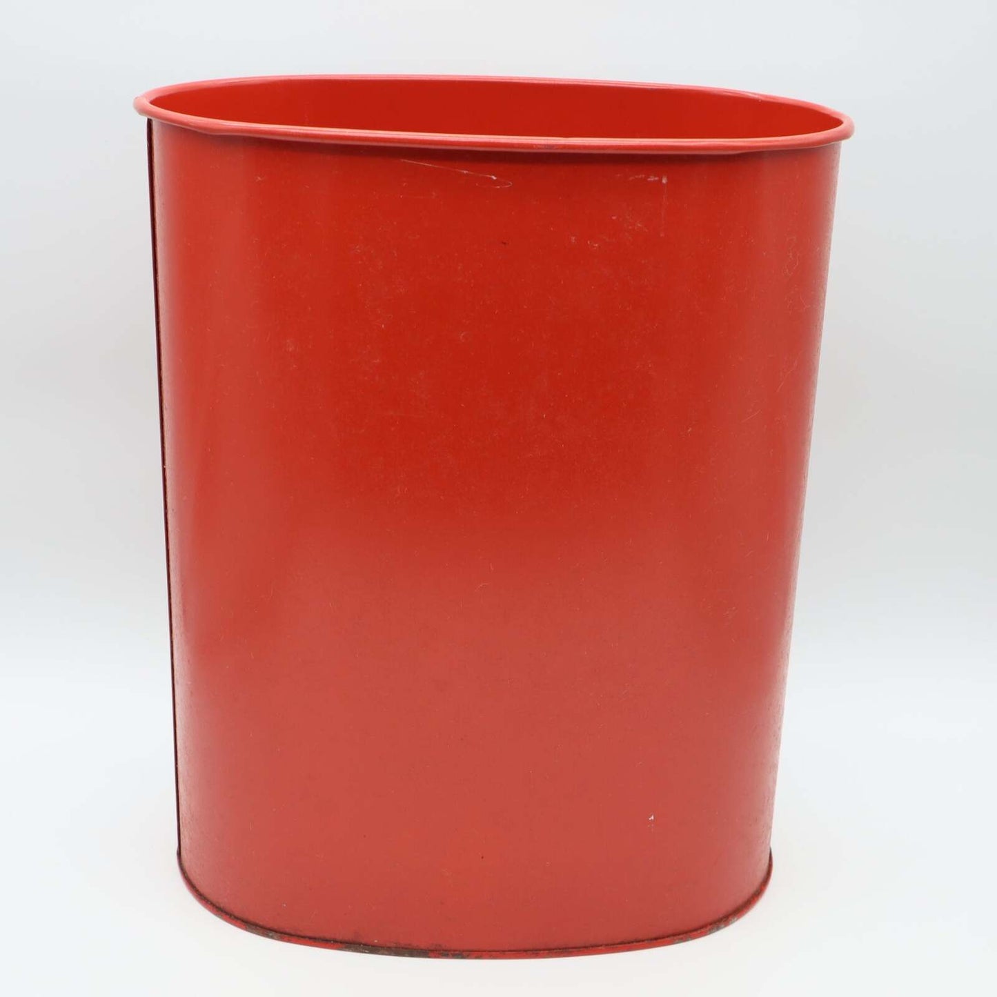 Coca-Cola Vintage Style Metal Wastebasket Trash Can Red Delicious and Refreshing