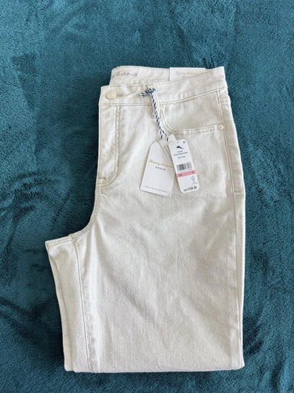 Tommy Bahama High Waist Ankle Metallic Jeans Women’s Size 10
