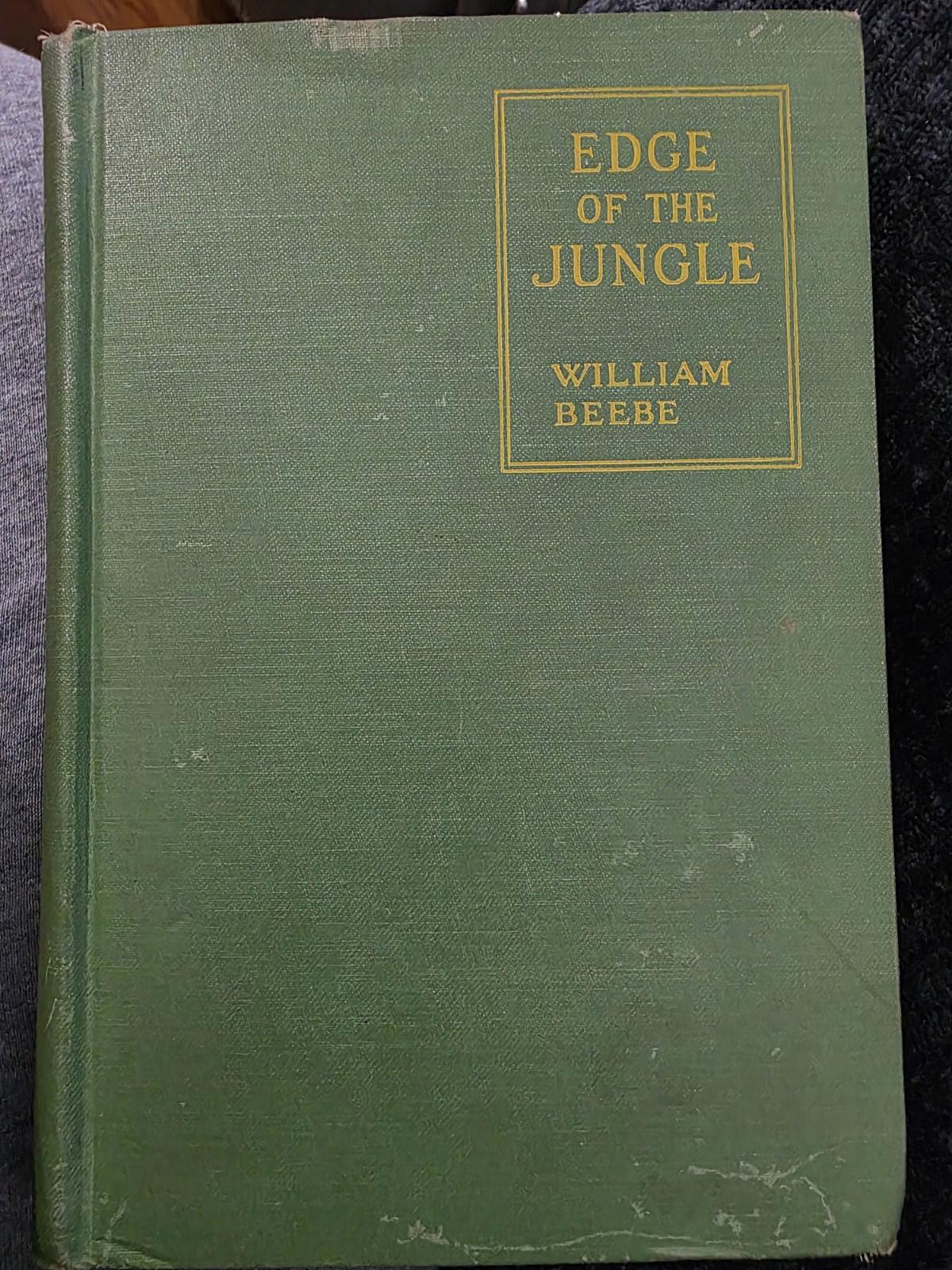 1921 Antique Exploration Story "Edge of the Jungle"