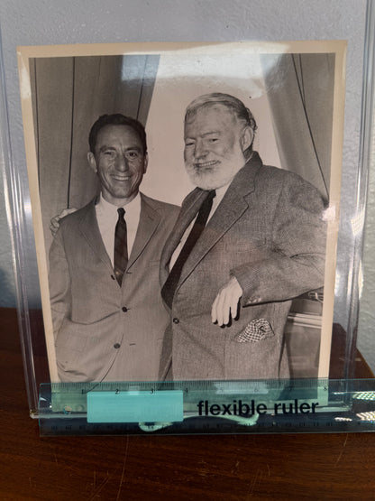 A.E. Hatcher & Ernest Hemingway