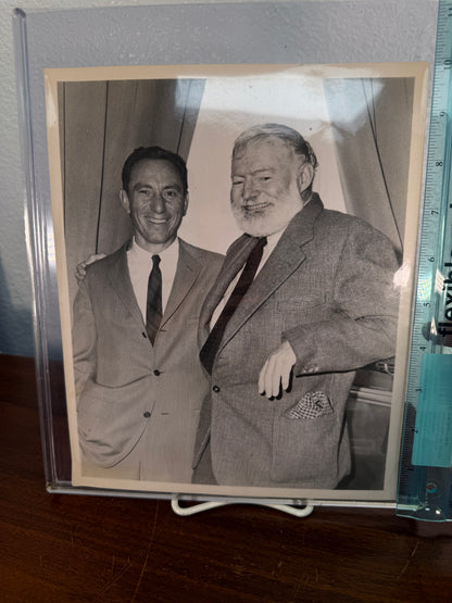 A.E. Hatcher & Ernest Hemingway