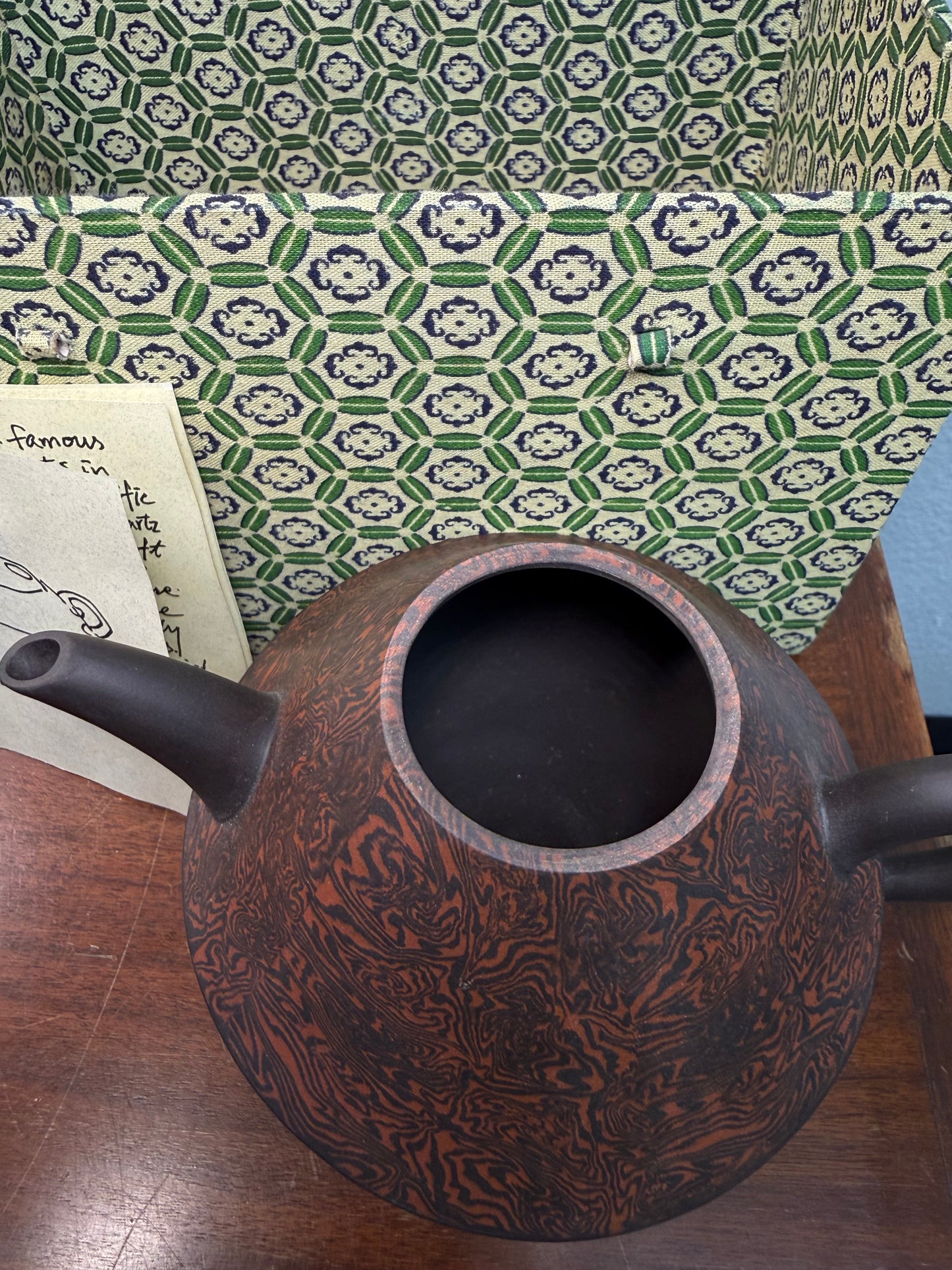 Yixing Zhang Honghua VTG Clay Teapot