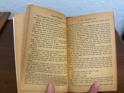 Ernest Hemingway "To Have and Have Not" 1956 Edition