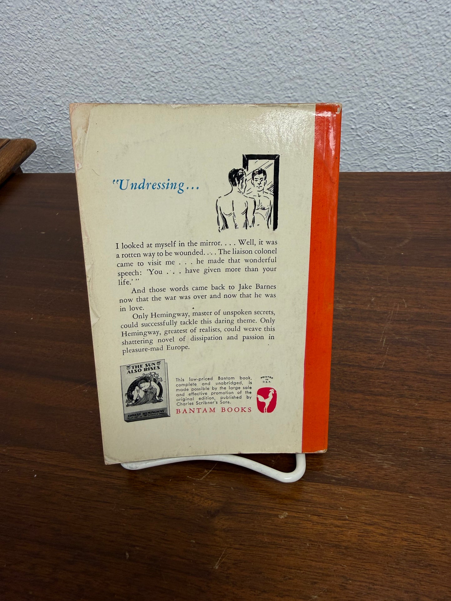 Ernest Hemingway "A Farewell to Arms" Japanese Edition